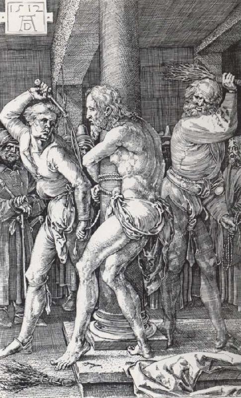 Albrecht Durer The Flagellation of Christ Germany oil painting art
